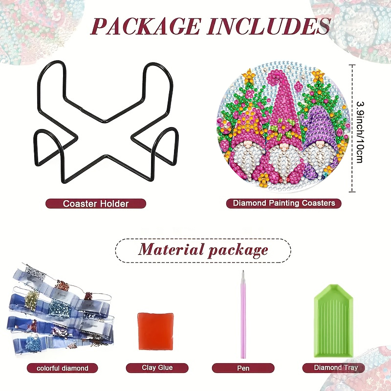 8 pieces/set Christmas collect - Resin Craft Kit 评论和价格