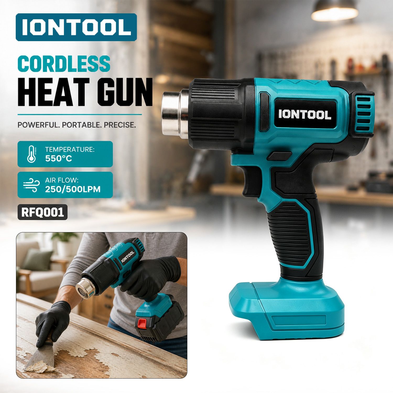 IONTOOL Portable Cordless Hot  - Heat Gun Small 评论和价格