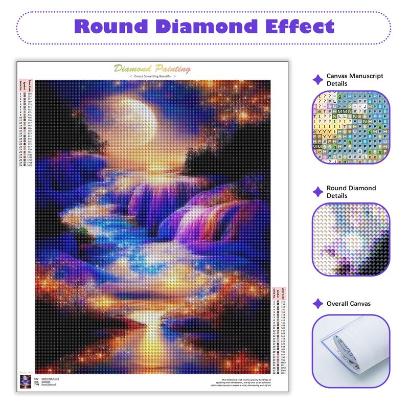 Frameless, DIY Diamond Paintin - Resin Craft Kit 评论和价格