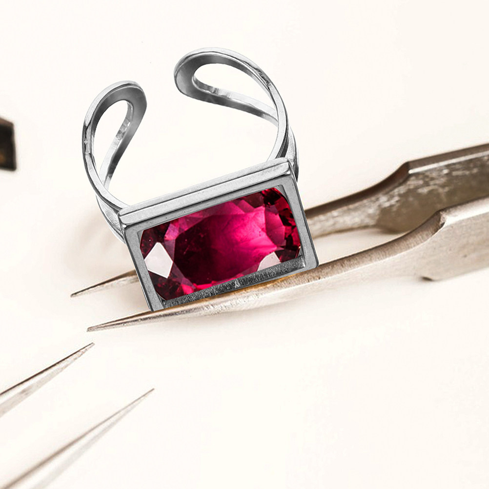 4Pcs Square Bezel Ring Base DI - Resin Crafts 评论和价格