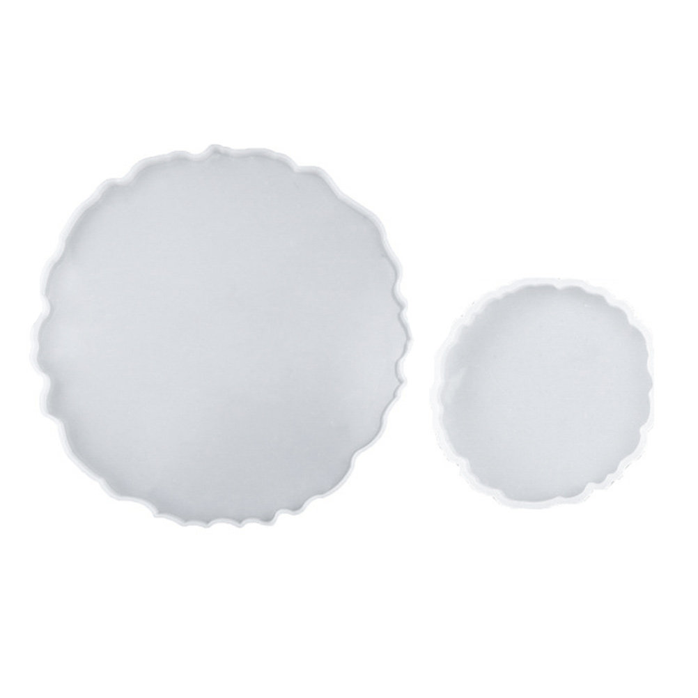 2Pcs Premium Silicone Crystal  - Serving Tray Mold 评论和价格