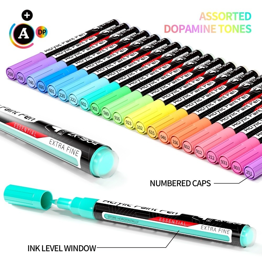 22pcs 0.7mm Extra Fine Tip Acr - Copic Marker Classic 评论和价格