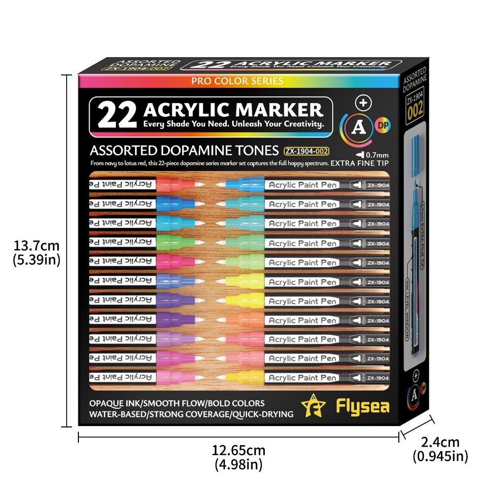 22pcs 0.7mm Extra Fine Tip Acr - Copic Marker Classic 评论和价格