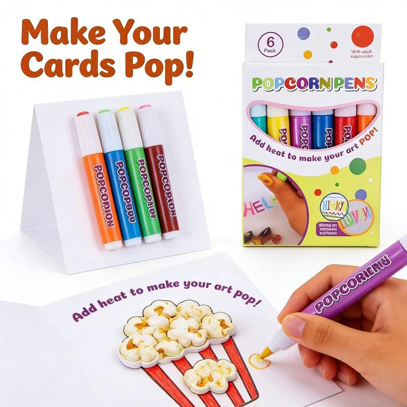 Magic Popcorn Pens 6 Colors He - Copic Marker Sketch 评论和价格